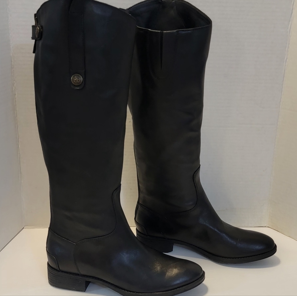 Sam Edelman Black Over the Knee Boots